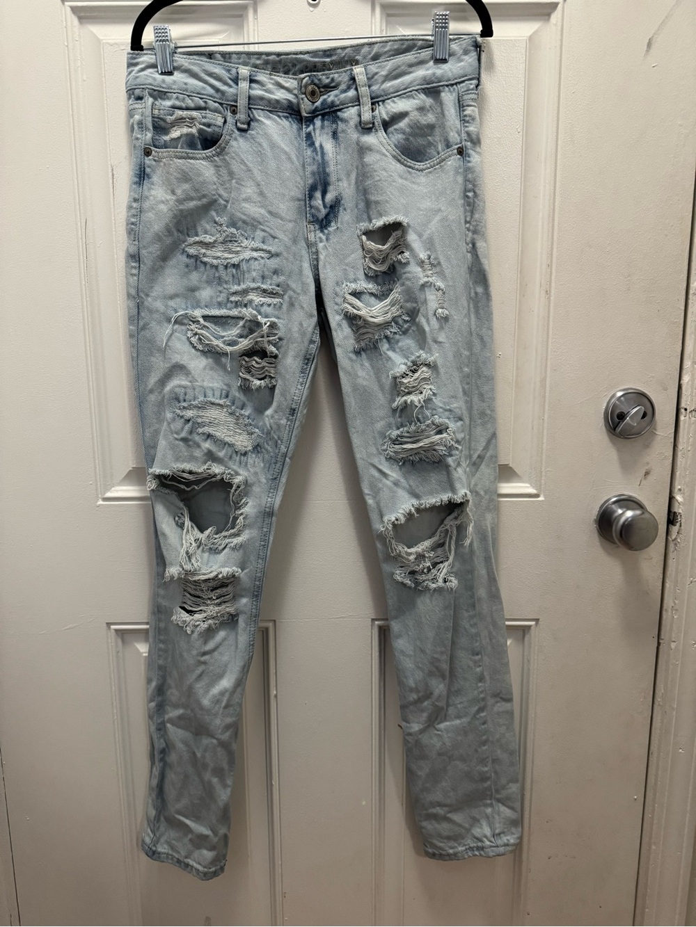 Rue21 Light Wash Distressed Skinny Jeans 0039